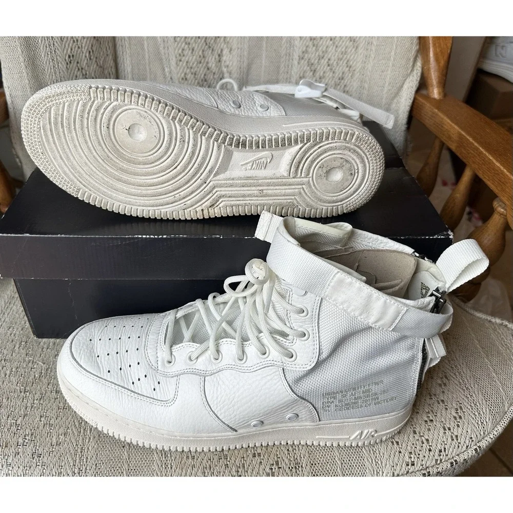 Nike Mens SF AF1 String Gum Special Forces Air Force AA6655 100 Size 11.5‎